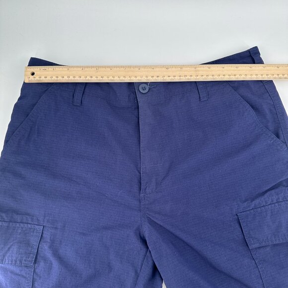 Boca Classics Men's Navy Blue Cargo Shorts Size 34 - Picture 5 of 6